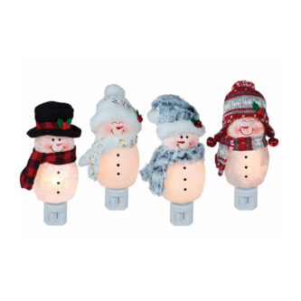 Get Your Merry On Snowmen Night Lights