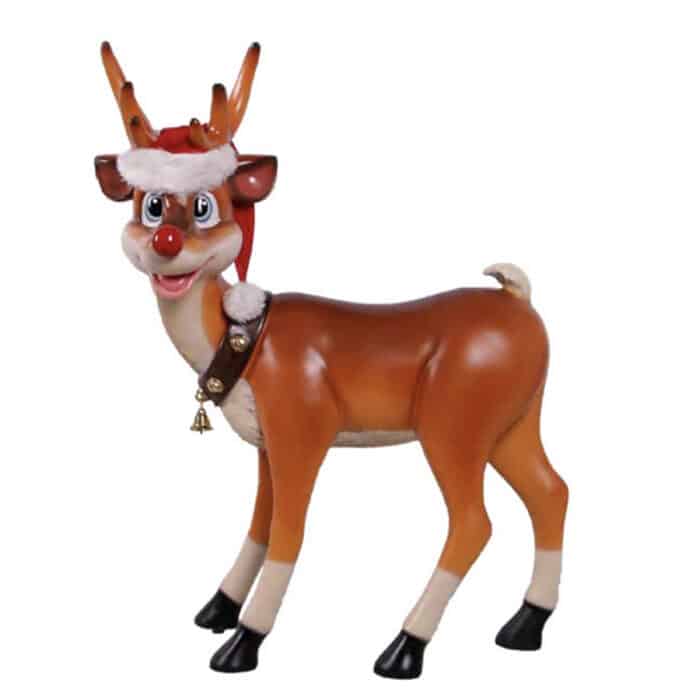 Jolly Christmas Deer Yard Decor Standing