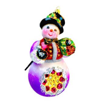 Jolly Ole Snowy Luxe Heartfully Yours™ by Christopher Radko