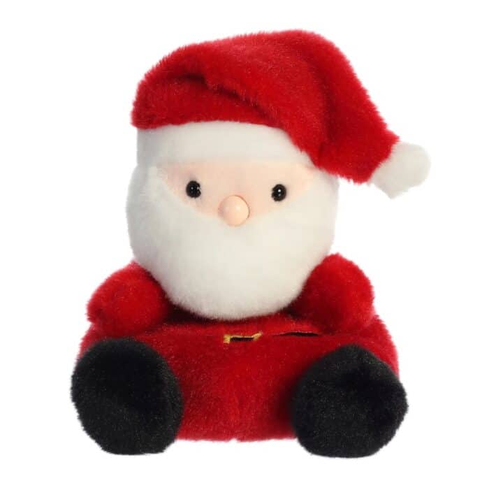 Palm Pal Little Santa Plush