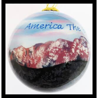 Purple Mountain Majesties Ornament