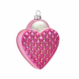 Quilted Pink Purse Ornament