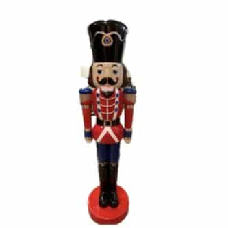 Red Suit Nutcracker Yard Decor 6ft