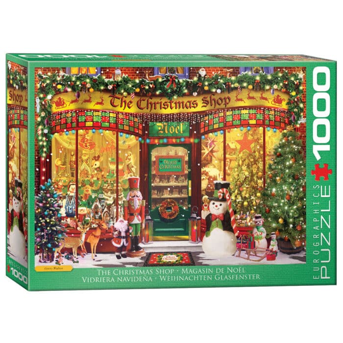 the Christmas Shop Puzzle 1000 Pieces Box