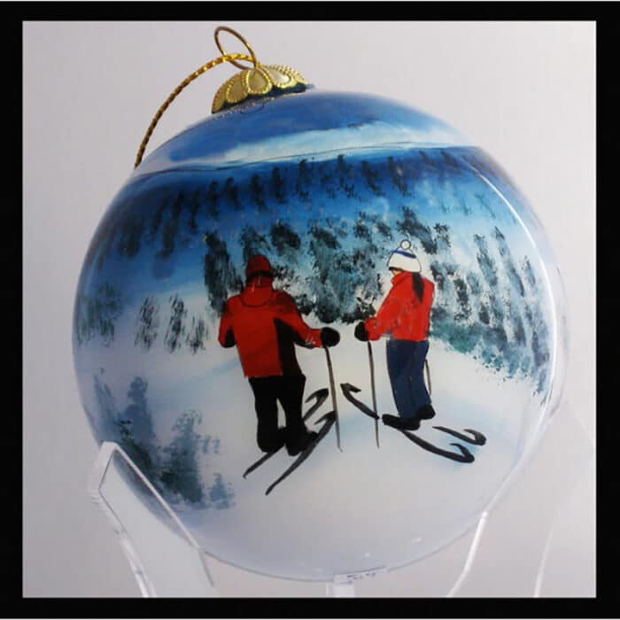 Top of the Mountain Colorado Ornament