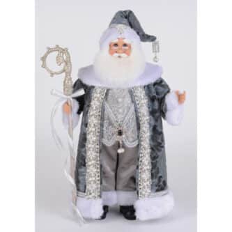 Winter Frost Santa Figurine