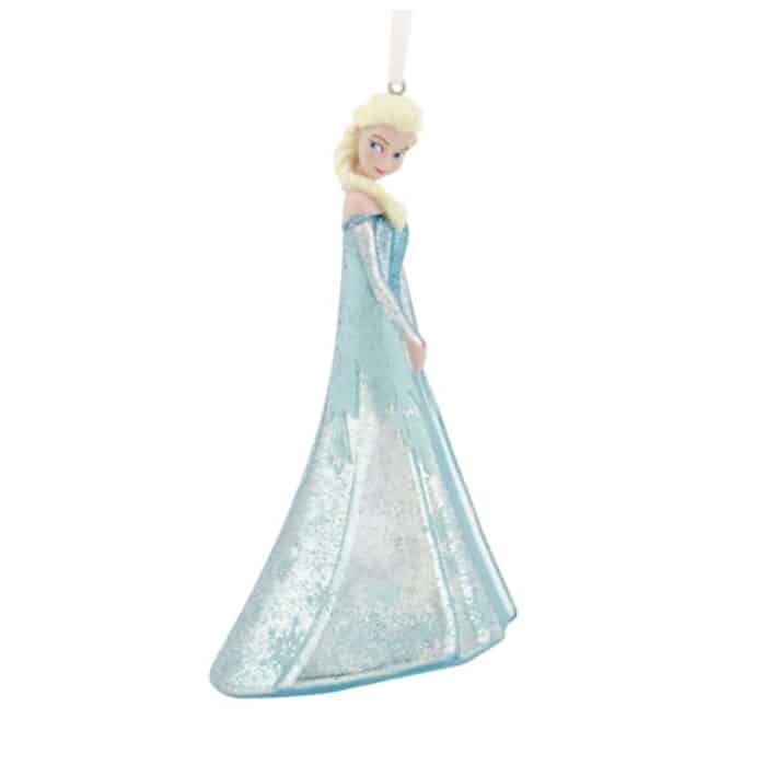 Elsa Blue Gown Frozen Ornament