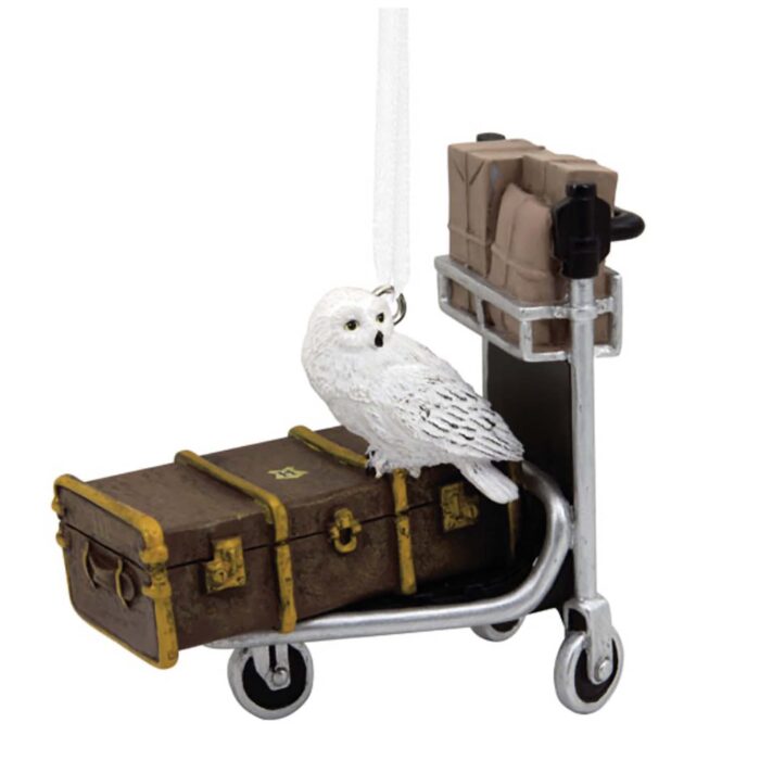 Hedwig™ Luggage Trolley Ornament