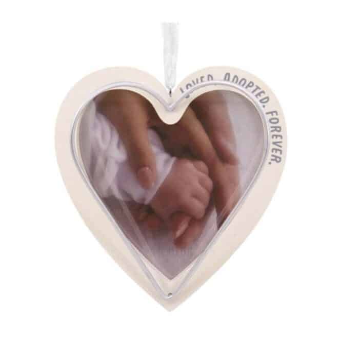 Loved Adopted Forever Ornament