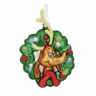 Max In Wreath Grinch Ornament