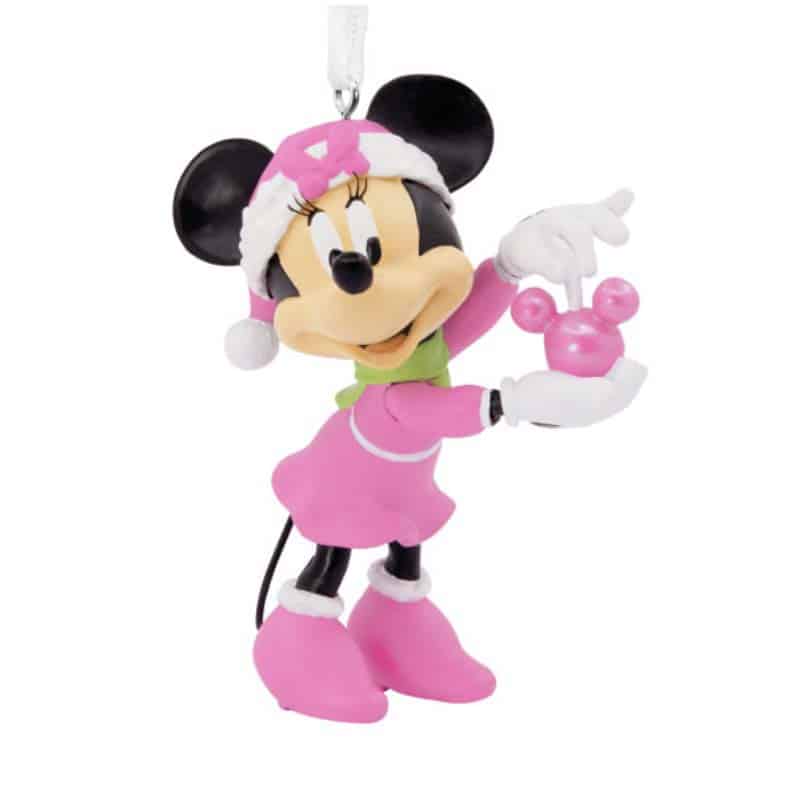 Pretty Pink Minnie Mouse Ornament