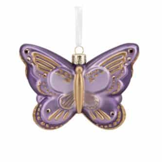 Shades of Purple Butterfly Ornament