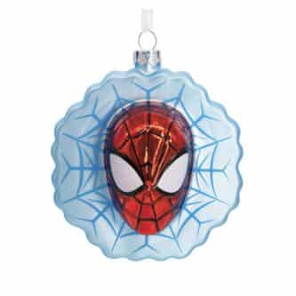 Spiderman Mask Web Ornament