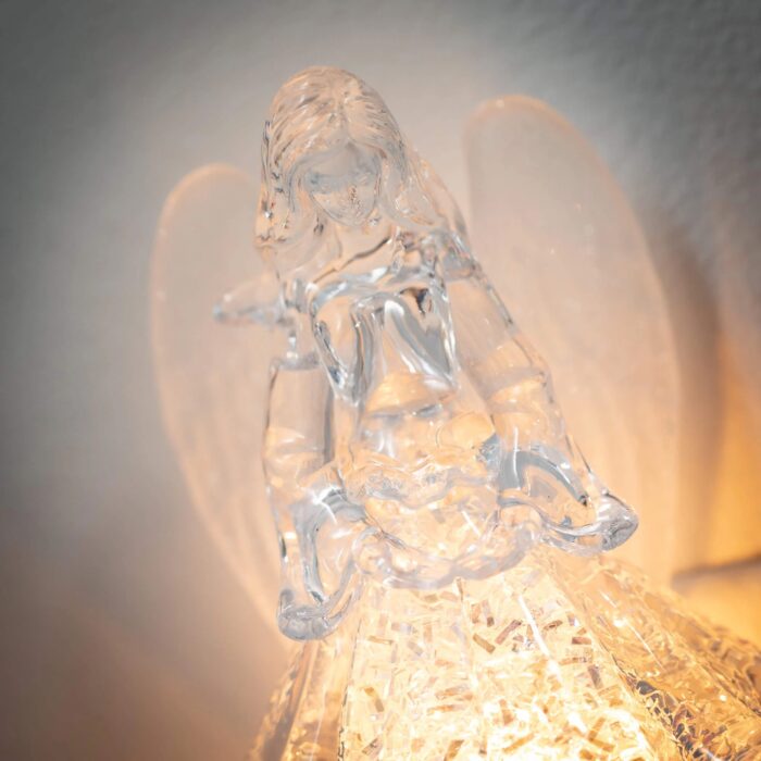 Christmas Angel Night Light Close Up