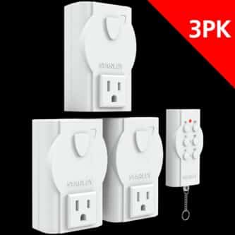 Indoor Wireless Remote System 3 Outlet