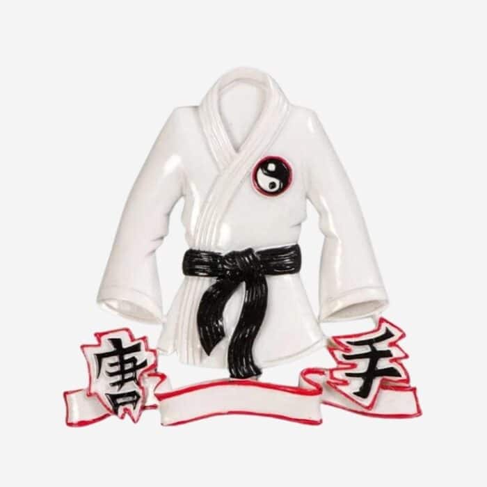 Karate Gi Ornament Personalize