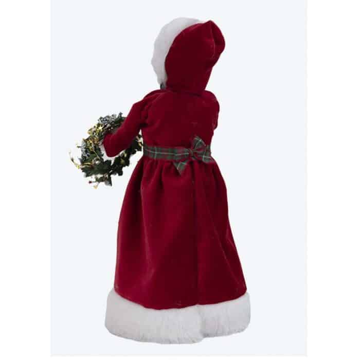 Mr and Mrs Claus Red Velvet Byers Choice Ltd Mrs Claus Back