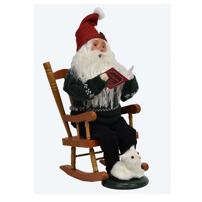 Mr and Mrs Claus Rockers Byers Choice Ltd Santa Side