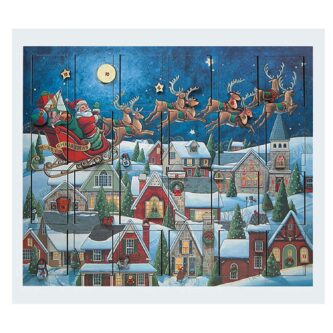 Santa's Sleigh Advent by Byers' Choice Countdown Calendar