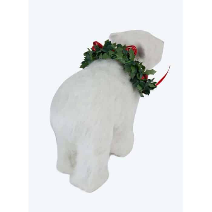 Wreath Polar Bear Byers Choice Ltd Back