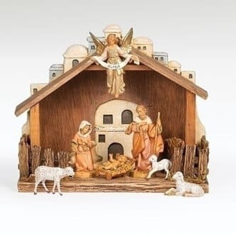 Nativity Set With Stable Fontanini Nativity Collection