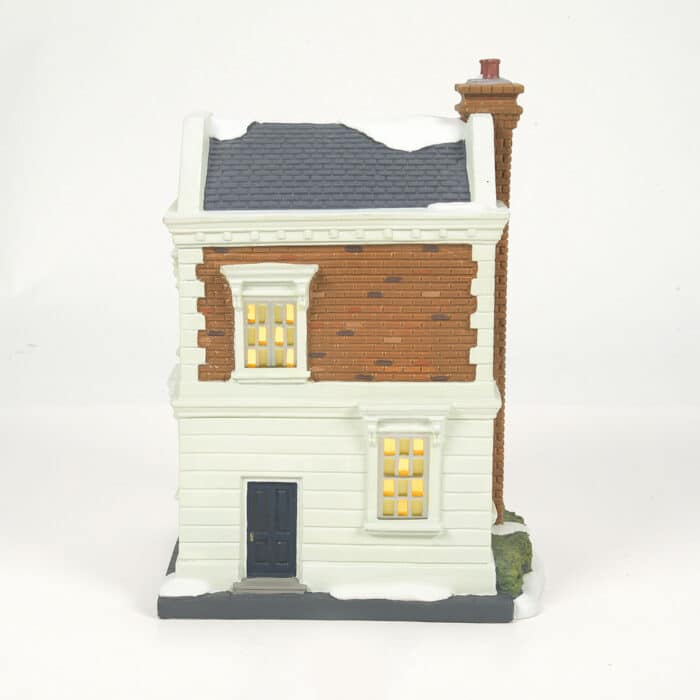 17 Cherry Tree Lane Dickens Village D56 Side