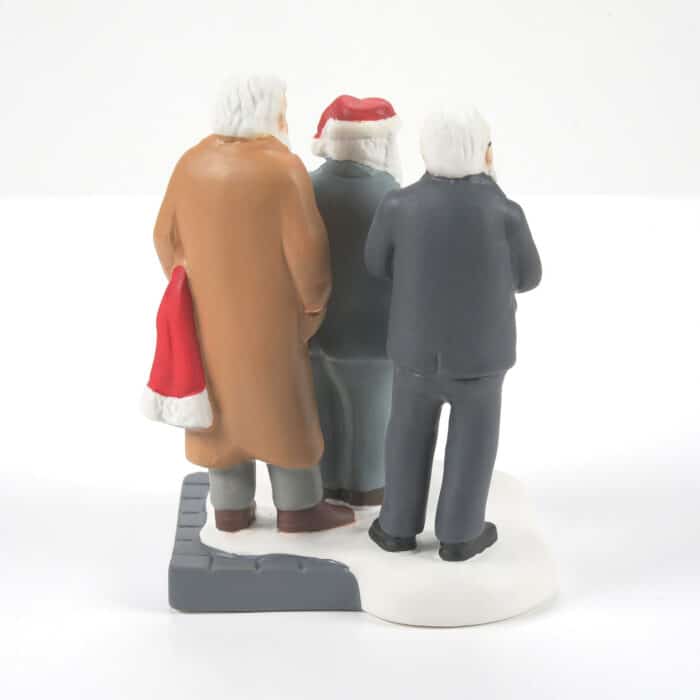 a Shave in Time Christmas in the City D56 Back