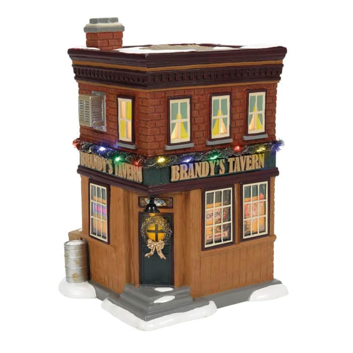 Brandys Tavern Snow Village D56 New