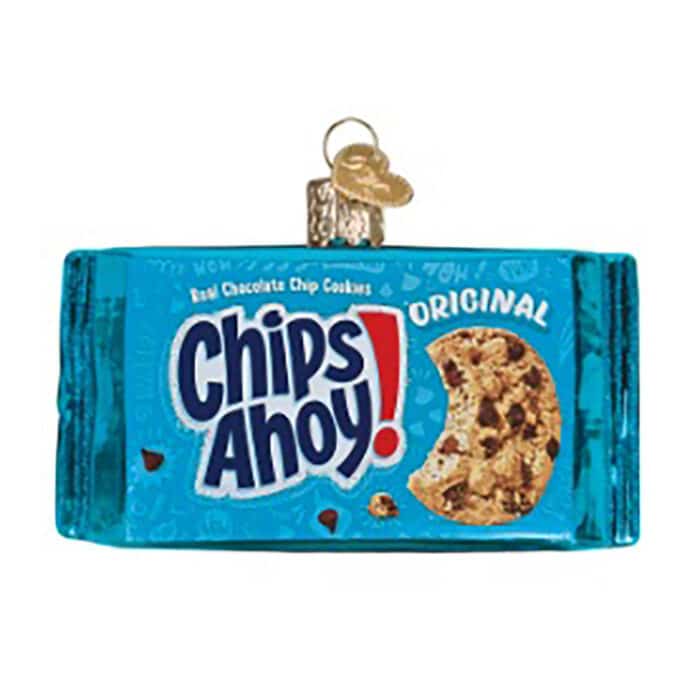 Chips Ahoy Cookies Ornament Old World Christmas Back