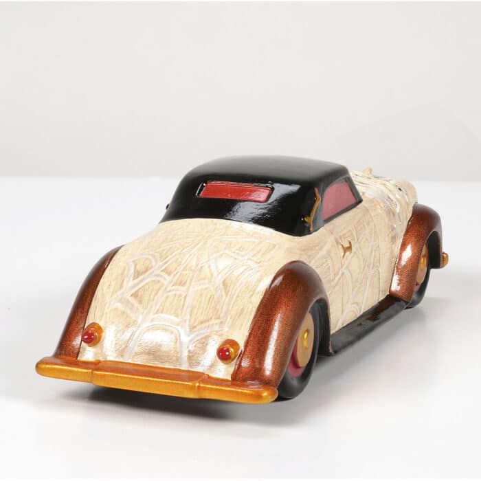 Creepy Cars Halloween Village D56 New Tan Back