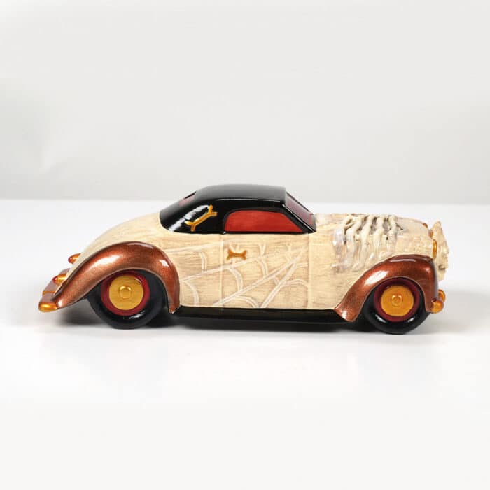 Creepy Cars Halloween Village D56 New Tan Side