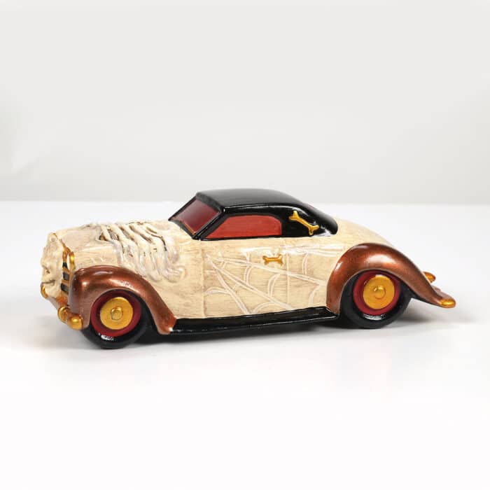 Creepy Cars Halloween Village D56 New Tan Side Two