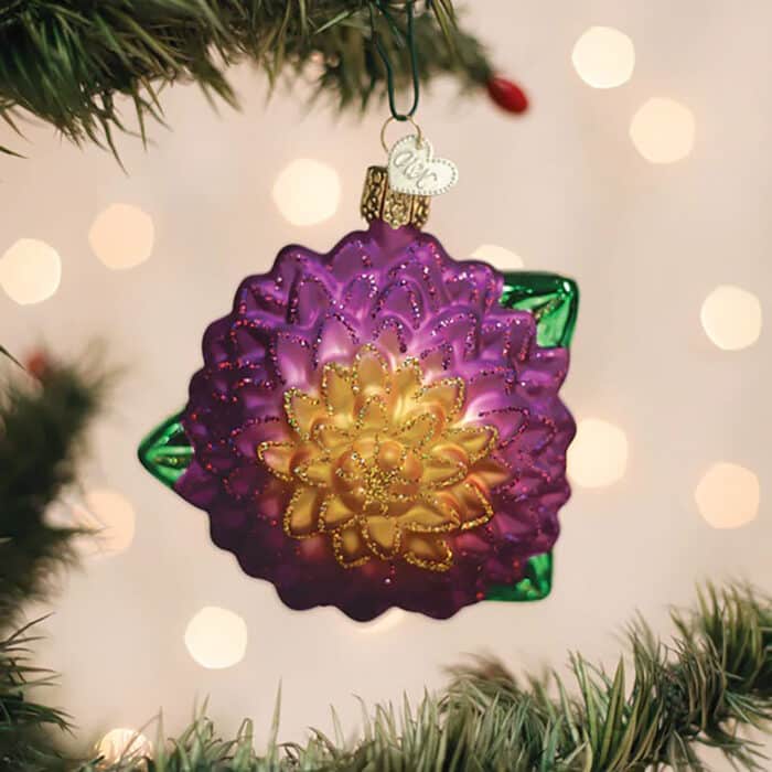 Dahlia Ornament Old World Christmas