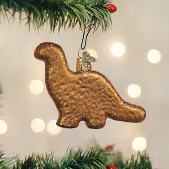 Dino Chicken Nugget Ornament Old World Christmas