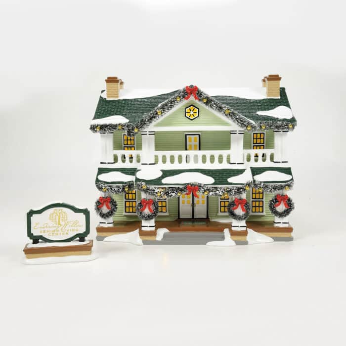 Enduring Willow Senior Center Snow Village Front