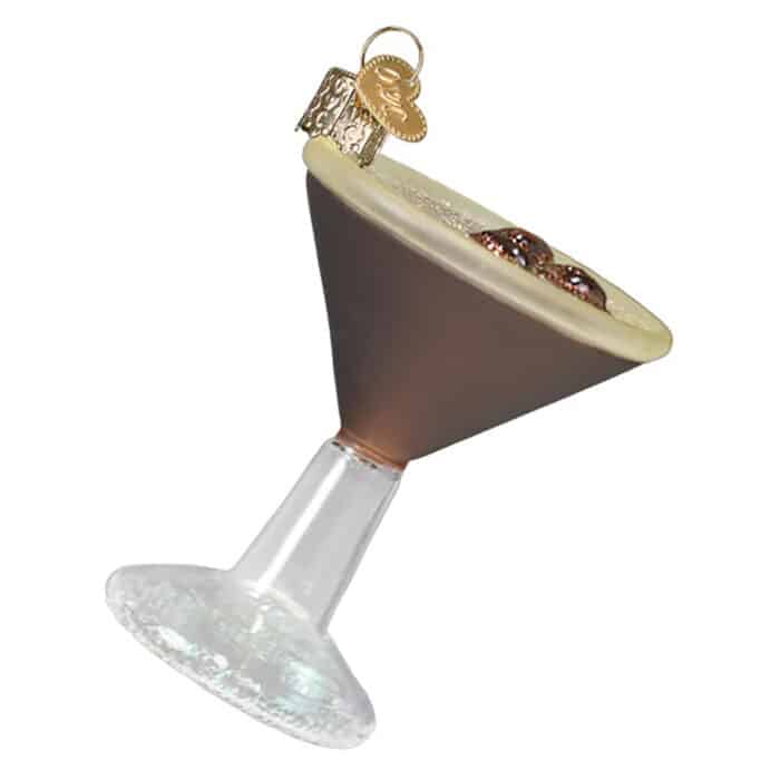 Espresso Martini Ornament Old World Christmas Back