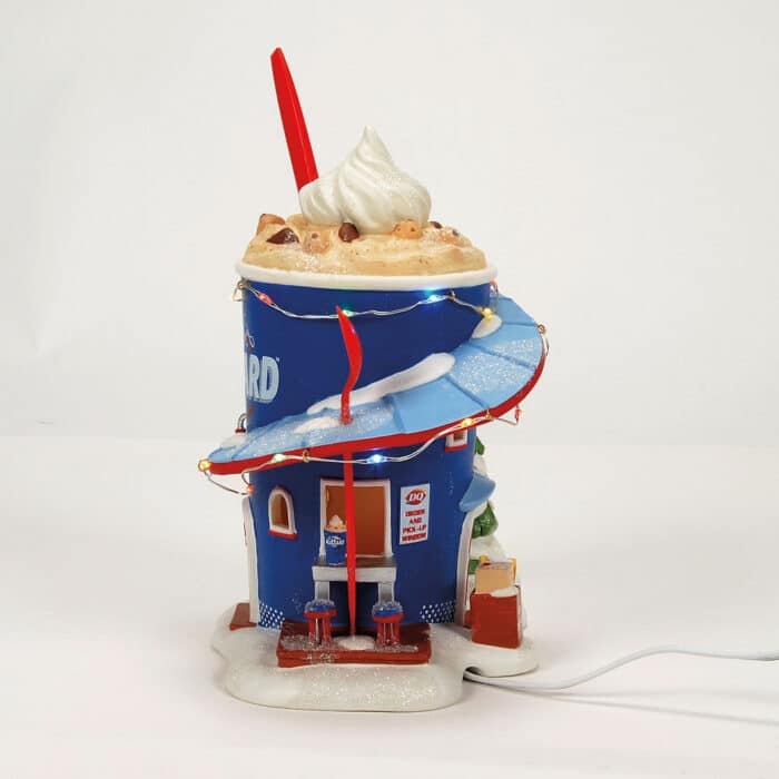 Forecasting a Blizzard North Pole Village D56 Side Close Up