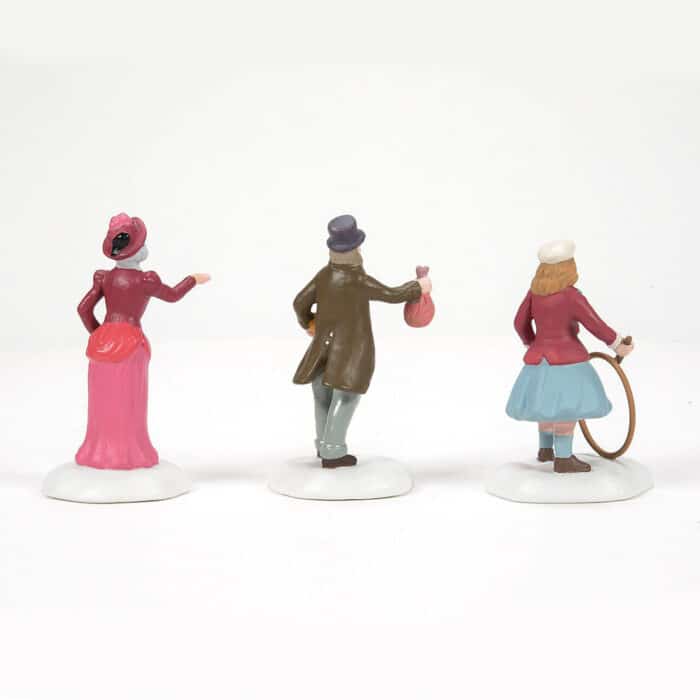 Friends Neighbors Dickens Village D56 Back