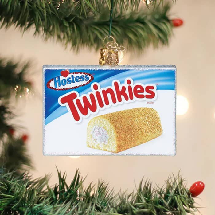 Hostess Twinkies Box Ornament Old World Christmas