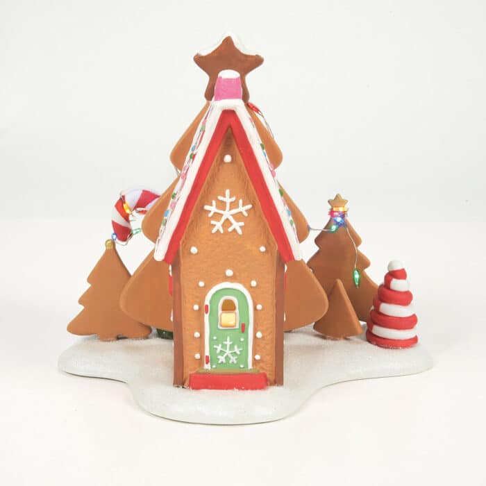 Ice Your Own Tree Lot North Pole Village D56 New Back