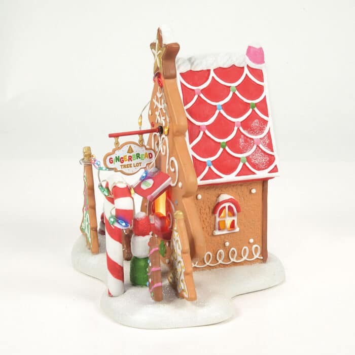Ice Your Own Tree Lot North Pole Village D56 New Side One