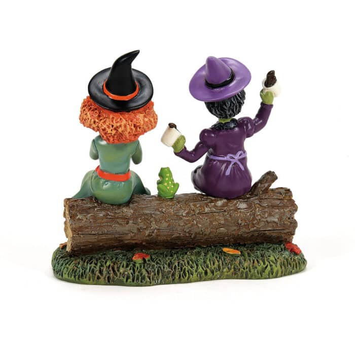 Jitter Witches Halloween Village D56 New Back
