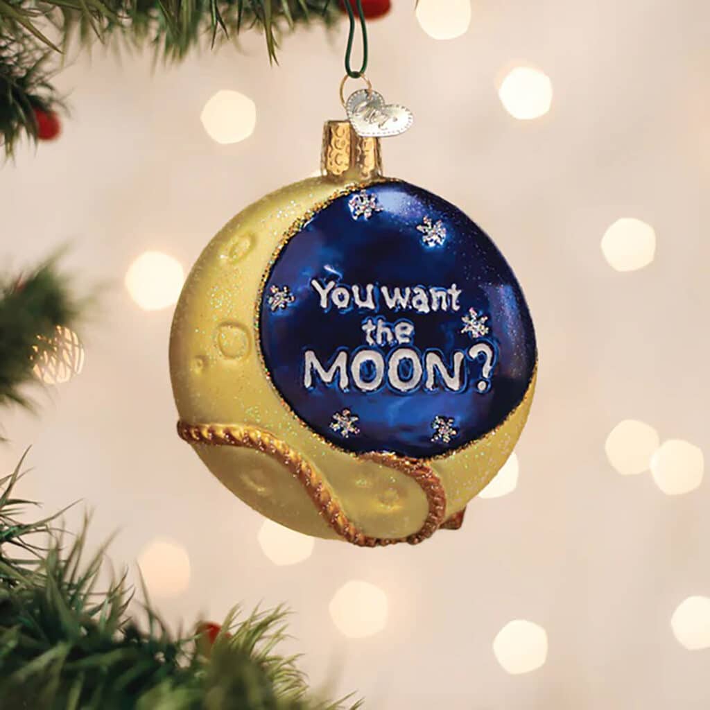 Lasso the Moon Ornament Old World Christmas