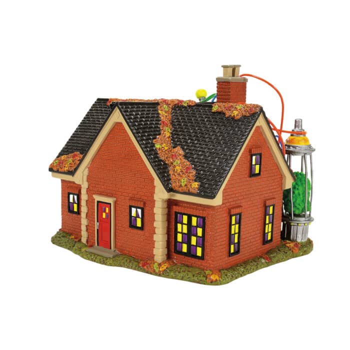 Mad Scientists Place Halloween Village D56 New Back