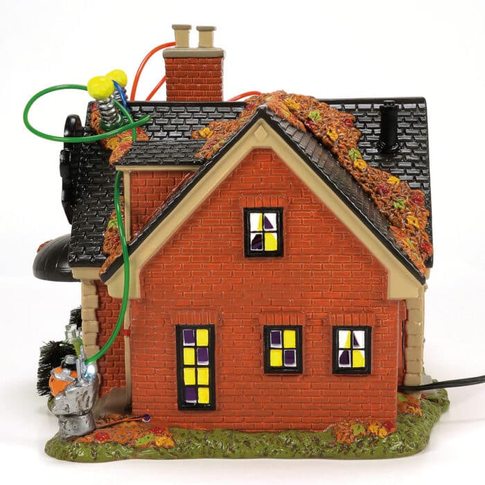 Mad Scientists Place Halloween Village D56 New Side