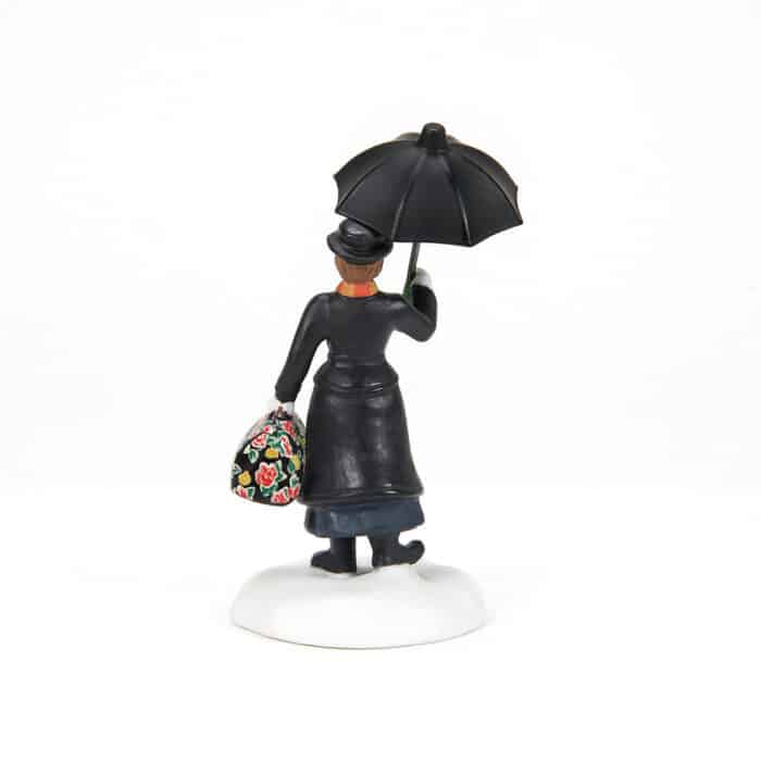 Mary Poppins Arrives Dickens Village D56 Back
