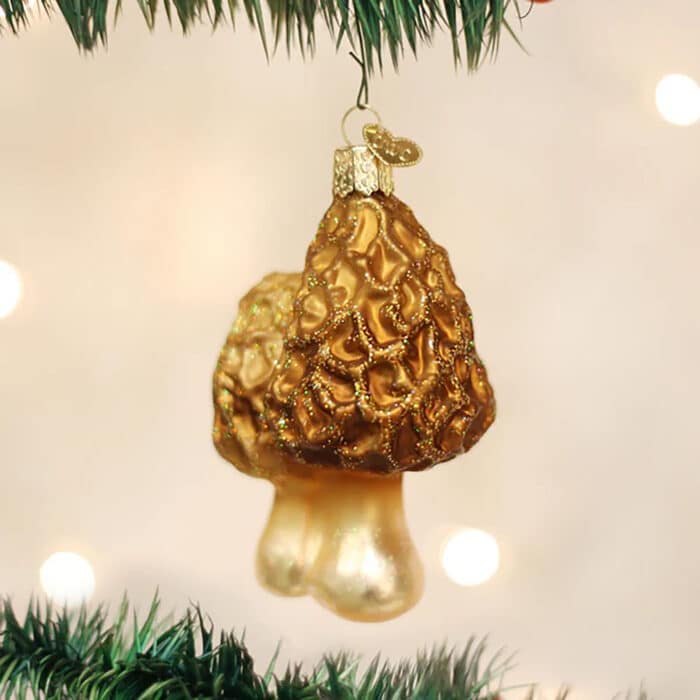 Morel Mushrooms Ornament Old World Christmas