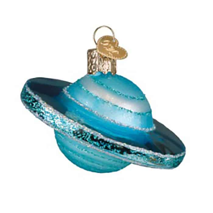 Planet Uranus Ornament Old World Christmas Side