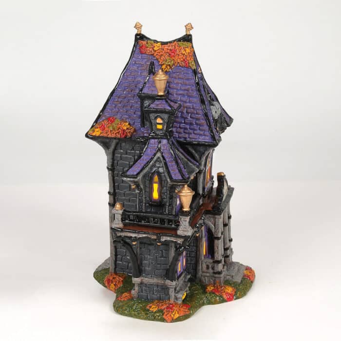 Pucketts Funerarium Halloween Village D56 New Side Two
