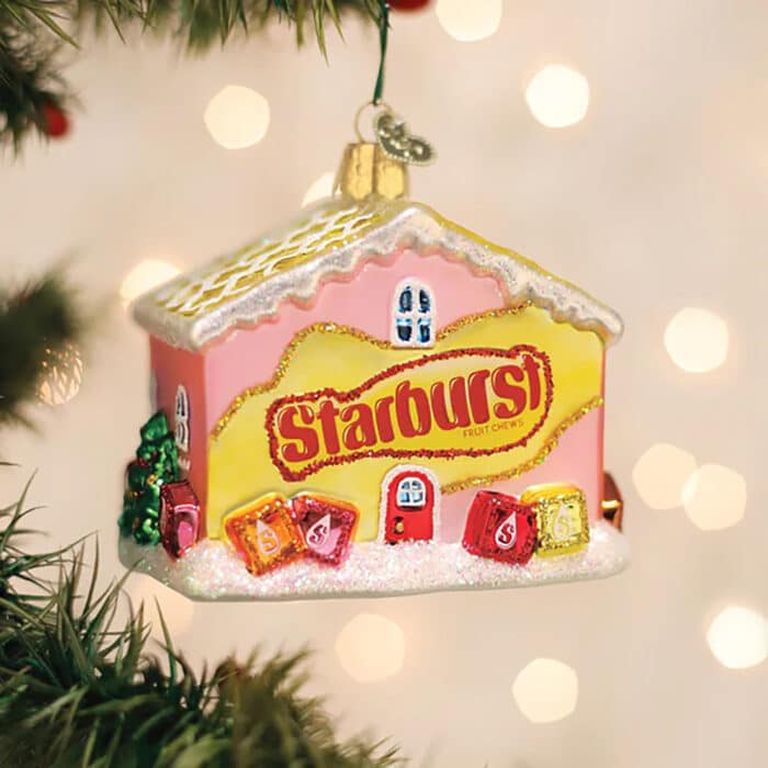 Starburst Cottage Ornament Old World Christmas
